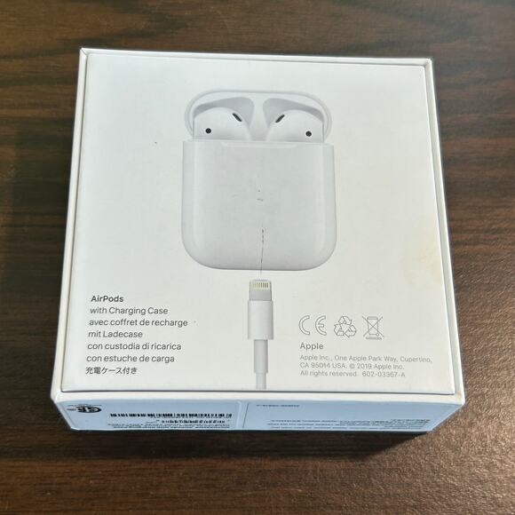 Apple AirPods Box Only with Inserts – Empty Packaging & Manuals - Picture 4 of 9